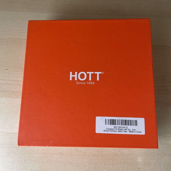 HOTT CD511 CD Player NEW!! Portable Anti-Shock Personal Portable CD Player Black - Picture 9 of 9